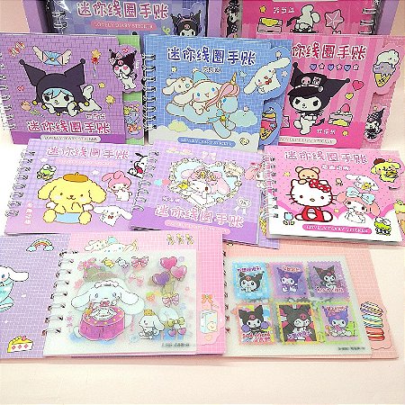 Caderninho de Adesivos Hello Kitty