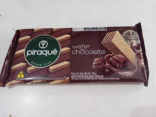 Waffer Piraquê 100gr (Sabores)