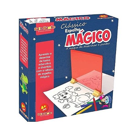 Espelho Mágico Brinquedo Infantil Desenho Pintar Colorir em