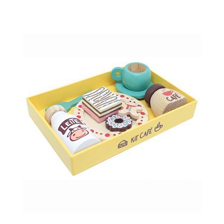 Kit Cozinha Infantil Jogo De Chá Panelas Brinquedo Comidinha - R$ 63,59