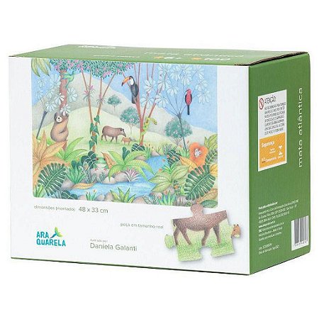 Jogo da Memória Bichos do Pantanal Araquarela - Casa do Brinquedo® Melhores  Preços e Entrega Rápida