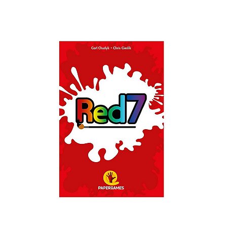 Red 7 Nova Edição Jogo de Cartas PaperGames J002 - Paper Games