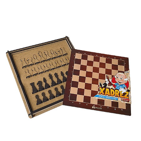 Jogo de Xadrez - Maninho Brinquedos - Casa do Brinquedo® Melhores Preços e  Entrega Rápida