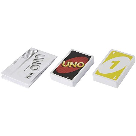 UNO® é um jogo de cartas desenvolvido pela Mattel . Recomenda-se