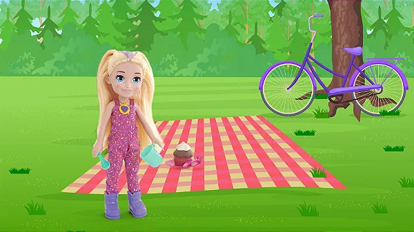 Colorindo Polly Pocket - Pinte sua amiga Polly Pocket em Jogos na Internet