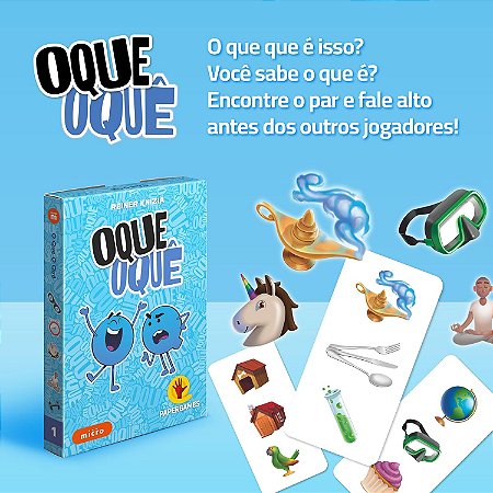 Jogo StickUp - PaperGames - Casa do Brinquedo® Melhores Preços e