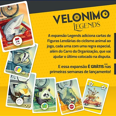 Velonimo Jogo de Cartas Papergames