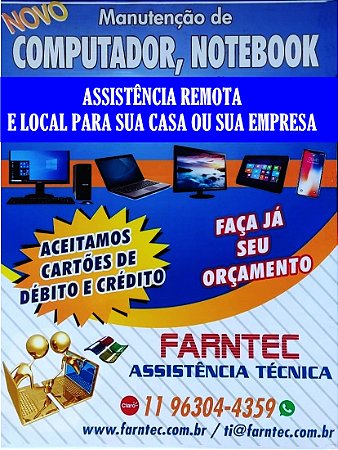 Técnico em Informática para sua casa ou Empresa