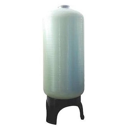Tanque em PRFV 16X65 - Natural, Diam. 16" e 65" Alt. ,Abertura Sup.E Inf. 4,0" Polegadas - Tripod