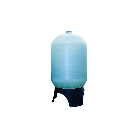 Tanque em PRFV 63X86 - Natural, Diam. 63" e 86" Alt., Abertura Sup. e Inf. 6,0" Flange - Polegadas-Tripod