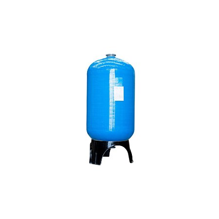 Tanque em PRFV 42X72 - Azul, Diam. 42" e 72" Alt., Abertura Sup. e Inf. 6,0" Polegadas - Flange - Tripod