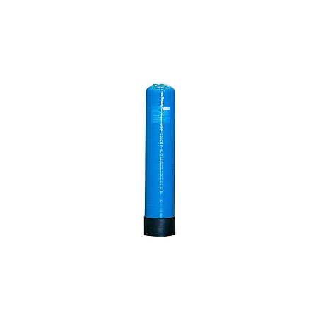 Tanque em PRFV 8X17 - Azul, Diam. 08" e 17" Alt., Abertura Sup. 2,5" Polegadas - Base Standard