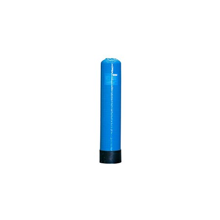 Tanque em PRFV 06x35 - azul, diam. 06" e 35" alt.,abertura sup.2,5" polegadas - base standard - NSF44 - 150 PSI
