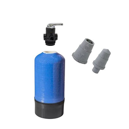 Kit Filtro - Válvula Runxin manual para 2M/H, azul 06x35