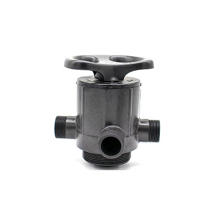 Válvula Filtro Manual F56 L (51208) Runxin 8 M³/H; Topo/Frontal ;In/Out 1 E 1/2";B-4"; Tubo-1 E 1/4";Dreno-1 E 1/2"