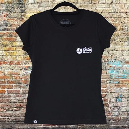 Camiseta Pé no Bico Baby Look Brand