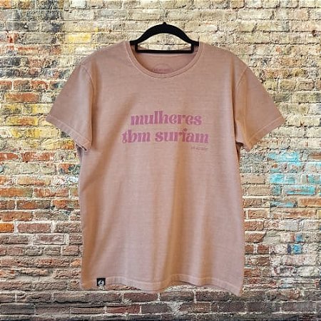 Camiseta Pé no Bico Oversized Mulheres Tbm surfam