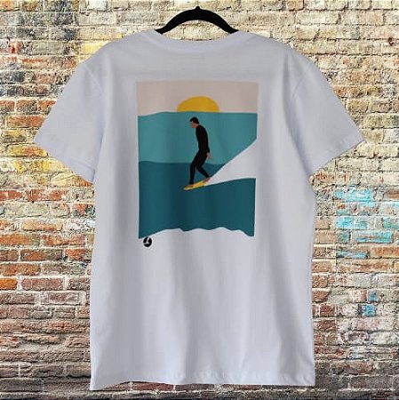 Camiseta Pé no Bico Surfista