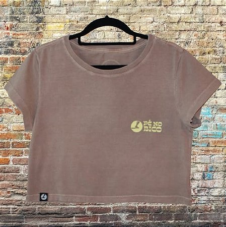 Cropped Pé no Bico Brand Estonado