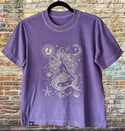 Camiseta Pé no Bico Sereia