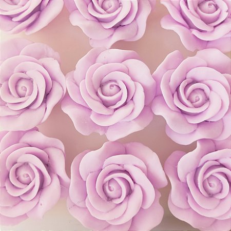 Rosas No Saquinho de Organza - Sabonete