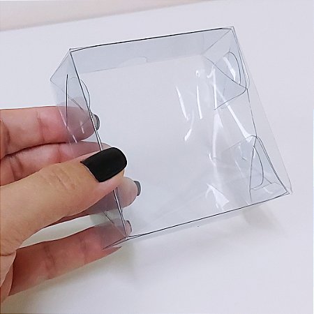 20 Unidades Caixa de Acetato 8x8x3 cm
