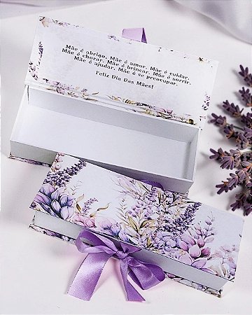 Caixa Lavanda - VAZIA