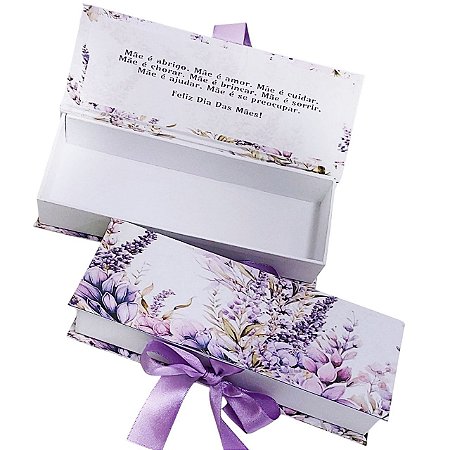 Caixa Lavanda - VAZIA
