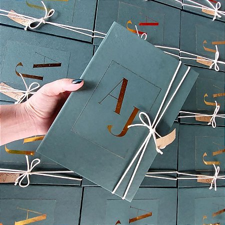 Caixa Padrinhos Noivos - Convite Com Divisórias