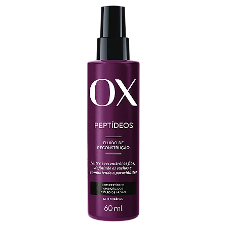 Fluído de Reconstrução OX Peptídeos 60ml