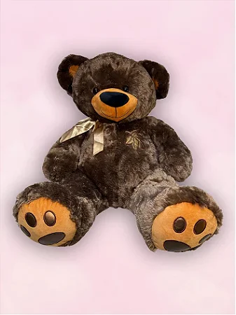 Urso de Pelúcia Gigante 90cm Marrom | Presente Romântico e Decorativo