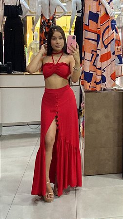 Conjunto Olivia Vermelho
