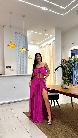 Conjunto Bruna Fúcsia