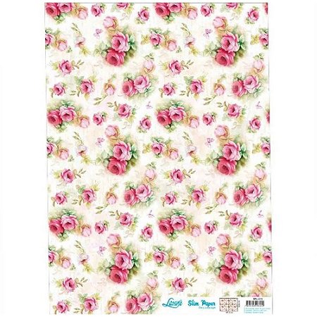 Slim Paper  ESTAMPA ROSAS - SPL-013