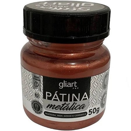 PÁTINA METÁLICA COBRE - GLIART - 50GR