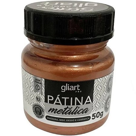 PÁTINA METÁLICA BRONZE -GLIART - 50GR