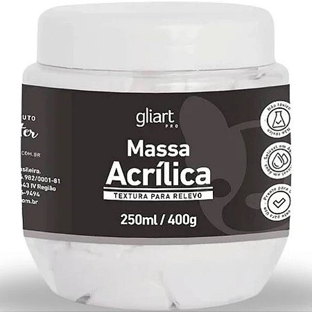 MASSA ACRILICA GLIART