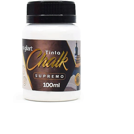 TINTA CHALK SUPREMO BRANCO 100ML - GLIART