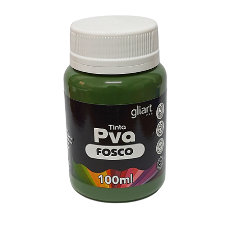 TINTA PVA VERDE OLIVA - 100 ML - GLIART