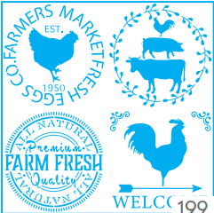 STENCIL STXX-199 - COUNTRY