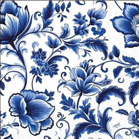 Guardanapo Delft Blue Flower