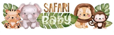 TRANSFER TÊXTIL  TTB4-001 - SAFARI - LITOARTE