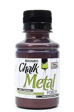 Tinta Chalk Metal Marsala Dourada - True Colors