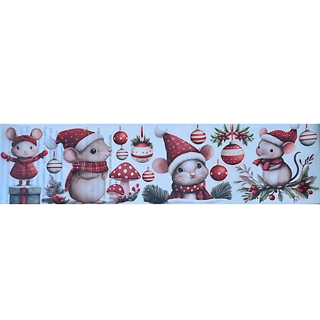Transfer Têxtil TTB4N-009 - Barra Natal Ratinhos