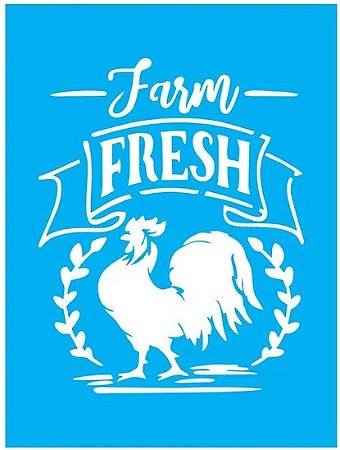 Stencil Farm Fresh - A 3546 - Tamanko