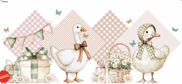 Transfer Têxtil TTBS-052 - BARRADO GANSOS