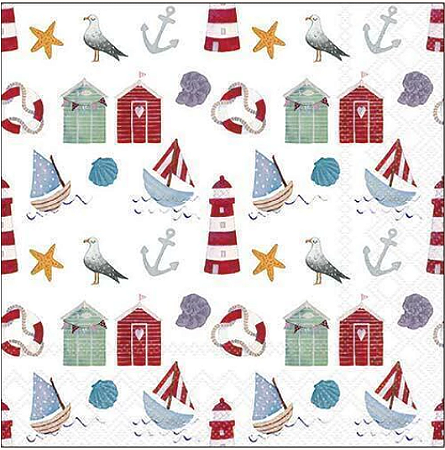 Guardanapo de Papel Nautical Items - Unidade