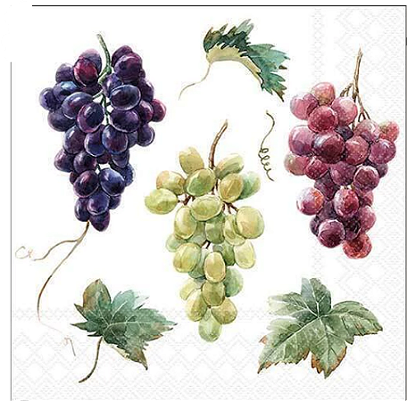 Guardanapo de Papel Wine Grapes
