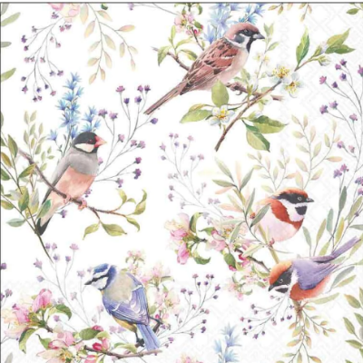 Guardanapo de Papel Busy Birds