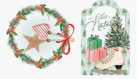 Aplique de MDF APMN4-038 - Natal